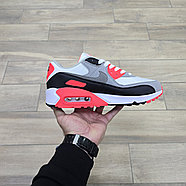 Кроссовки Nike Air Max 90 Orange Black White, фото 2