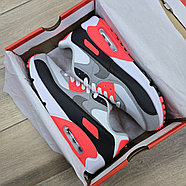 Кроссовки Nike Air Max 90 Orange Black White, фото 6
