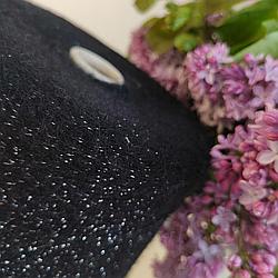 Пряжа Filati Riccio art Futuro Lame 27%альпака 37%нейлон 25%полиакрил 7%вискоза 840м /100г черный с люрексом