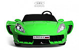 Детский электромобиль RiverToys T911TT NEW (зелёный) Двухместный до 100кг, фото 5