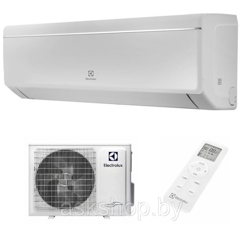 Сплит-система инверторного типа Electrolux Enterprise Super DC EACS/I-24HEN-WHITE/N8_24Y, трубы 1/4 + 5/8