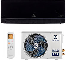 Сплит-система инверторного типа Electrolux Onix Super DC EACS/I-09HIX-BLACK/N8, трубы 1/4 + 3/8