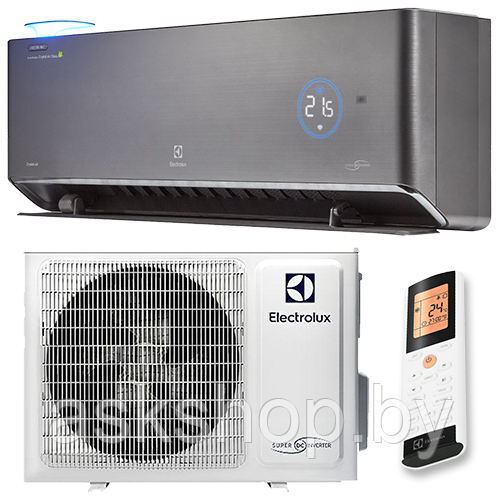 Сплит-система инверторного типа Electrolux Crystal Air Super DC EACS/I-10HFA/N8_V2, трубы 1/4 + 3/8