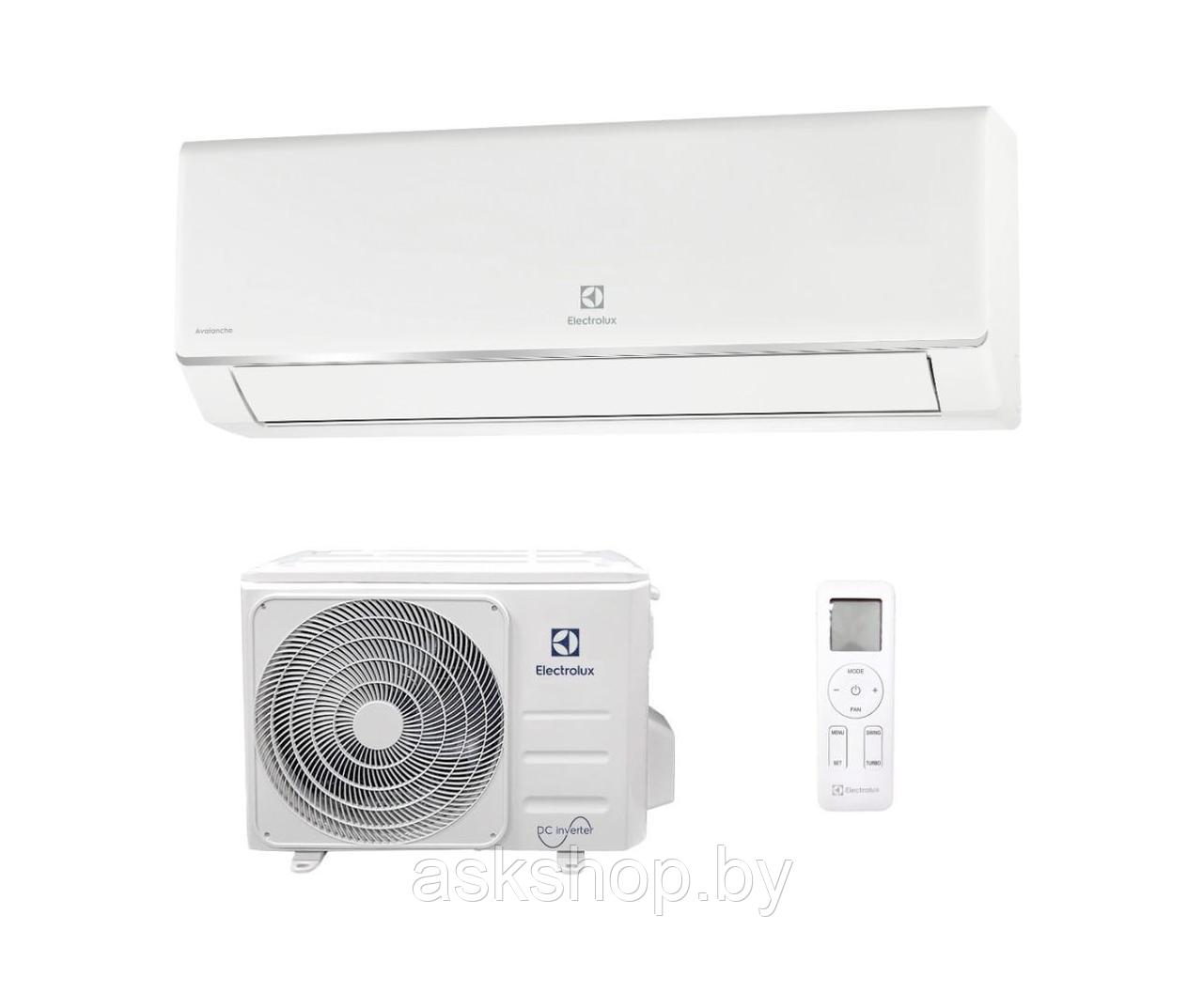 Сплит-система инверторного типа Electrolux Avalanche Super DC Inverter EACS/I-09HAV/N8_22Y, трубы 1/4 + 3/8