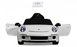 Детский электромобиль RiverToys Porsche 911 RUF A444AA (белый), фото 2