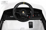 Детский электромобиль RiverToys Porsche 911 RUF A444AA (белый), фото 3