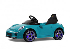 Детский электромобиль RiverToys Porsche 911 RUF A444AA (синий)