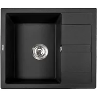 Кухонная мойка ZORG Apollo 58 ( чёрный опал)