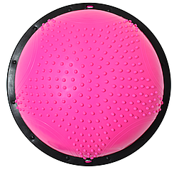 Тренажер Балансировочная платформа CALVIANO Bosu Ball 58 см розовый