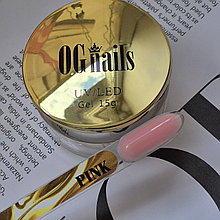 Гель OGnails камуфлирующий Premium Pink, 15 мл