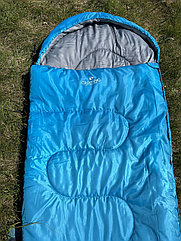 Спальный мешок ACAMPER BERGEN 300г/м2 turquoise-grey