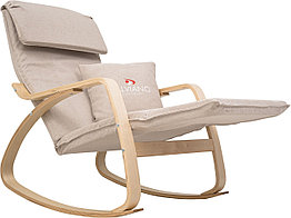 Кресло-качалка Calviano Comfort  1 светло-бежевое
