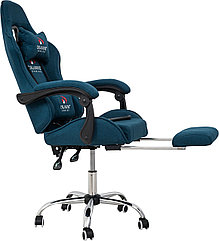 Вибромассажное кресло Calviano AVANTI ULTIMATO light blue fabric