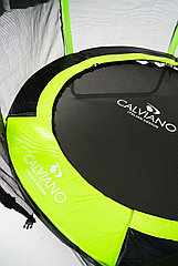 Батут пружинный с защитной сеткой Calviano 140 см - 4,5ft OUTSIDE master green