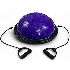Тренажер Балансировочная платформа CALVIANO Bosu Ball 58 см фиолетовый