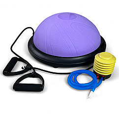 Тренажер Балансировочная платформа CALVIANO Bosu Ball 46 см фиолетовый