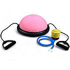 Тренажер Балансировочная платформа CALVIANO Bosu Ball 46 см розовый, фото 6