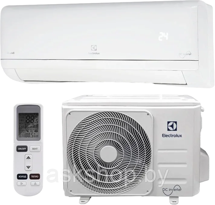 Сплит-система инверторного типа Electrolux Skandi DC EACS/I-12HSK/N8_V3 комплект, трубы 1/4 + 1/2