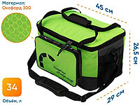 Термосумка Следопыт Green Line Pro 34л (зеленый)