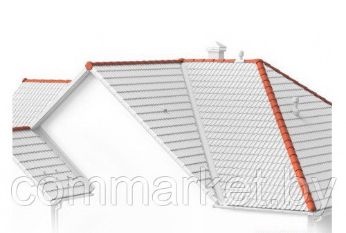 Черепица коньковая