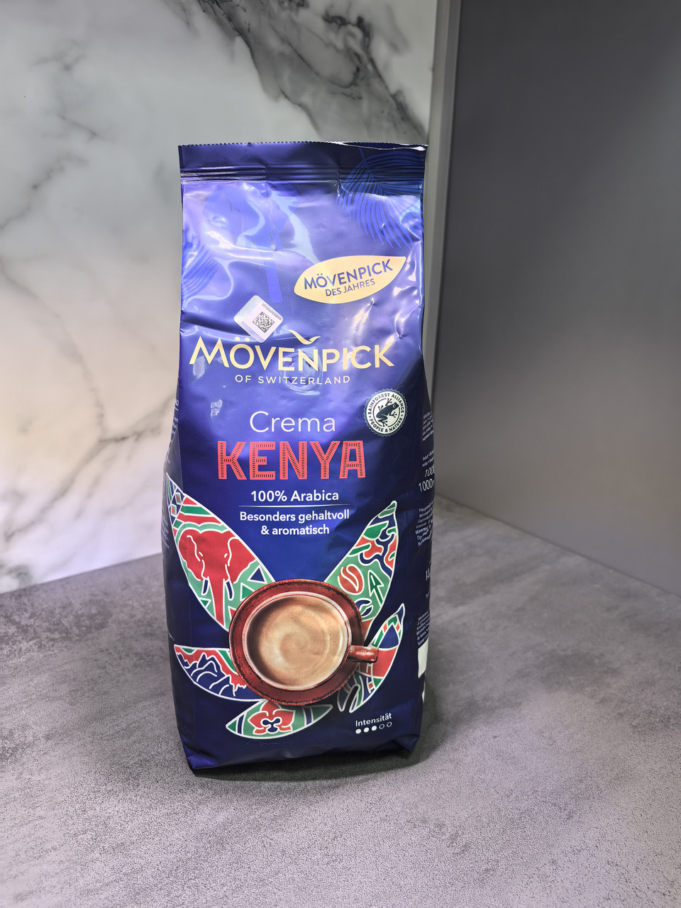Кофе зерновой Movenpick Crema Kenya