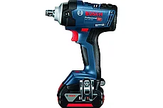 Гайковерт аккумуляторный бесщеточный Bosch GDS 18V-400 (400 Нм, без АКБ, кейс) 06019K0021, фото 2