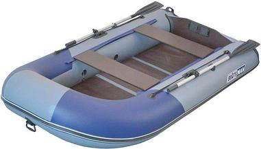 Моторно-гребная лодка BoatsMan BT300 (серо-синий)