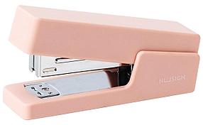 Степлер Deli ENS084 PINK Nusign 24/6 26/6 (20листов) розовый 100скоб коробка