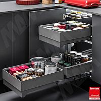 LAMINA Угловой механизм FLYBOX, 2 уровня