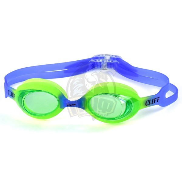 Очки для плавания детские Cliff (зеленый/синий) (арт. G911-G-BL)