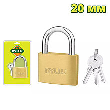 Замок латунный 20 мм DYLLU DTPD1420