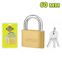 Замок латунный 60 мм DYLLU DTPD1460