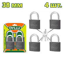 Замок навесной 38 мм DYLLU DTPD5444 (4 шт.)