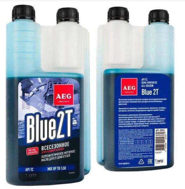 Моторное масло AEG Lubricants API TC Semi Synthetic Дозатор 1л