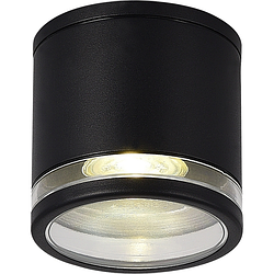 Потолочный уличный светильник ST-Luce Tubo SL9009.402.01 черный/белый GU10 1*50W