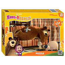 Мозаика puzzle 104 Маша и Медведь. Лесные истории