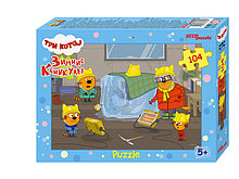Мозаика puzzle 104 Три кота. Зимние каникулы