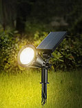 Светильник, фонарь светодиодный на солнечной батарее, фото 6