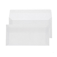 Конверты ATTACHE ECONOMY, белые, E65, 110х220 мм, 80 г/м2, стрип (отрывная лента), прямой клапан, 100 шт