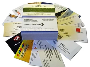 Как выбрать технологию печати визиток - советы