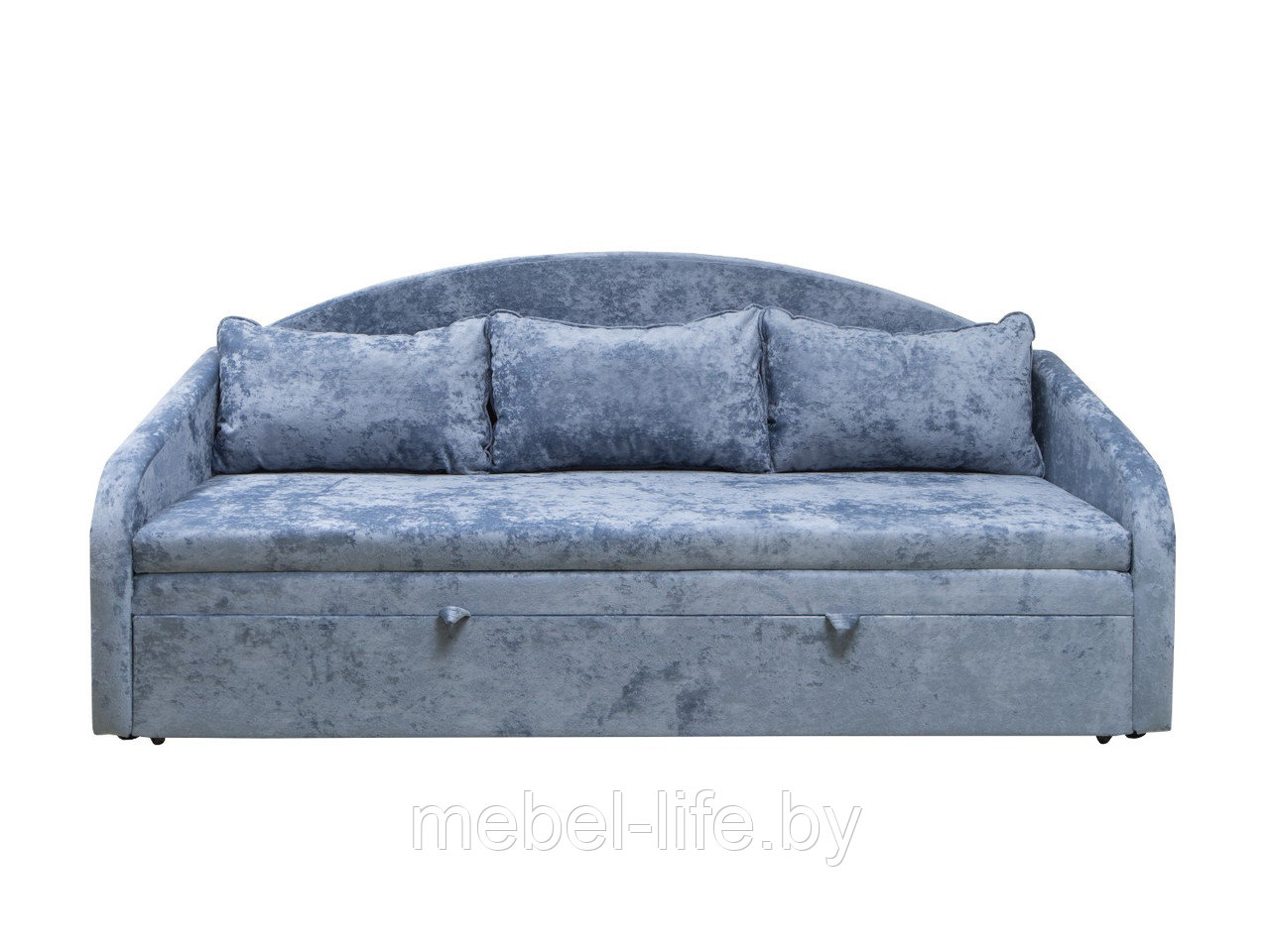 Диван Юниор - Велюр голубой (М-Стиль)