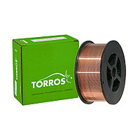 Проволока омедненная сварочная TORROS ER50-6 д.0,8мм/1кг, арт.301T081001 (Китай)