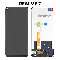 Экран для Realme 7 c тачскрином, черный