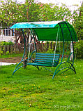 Качели металлические с элементами ковки №3, фото 2