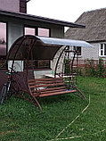 Качели металлические с элементами ковки №3, фото 4