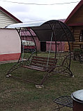 Качели металлические с элементами ковки №3, фото 5