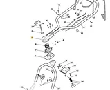 Кронштейн крепления верхней ручки для газонокосилки Stiga Fulcrum, фото 2