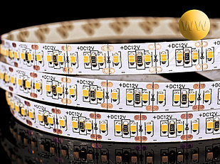 Светодиодная лента SMD 2025 204LED 24W 12V IP20(33) белый теплый
