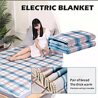 Электроодеяло с подогревом Electric Under blanket 150см x 70см (2 режима обогрева, пульт управления)