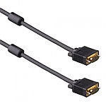 Кабель VGA шт -VGA шт 10m, феррит.кольца ExeGate EX-CC-PVGA-15M15M-10.0